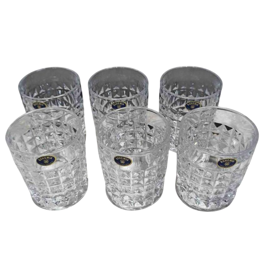 Набір склянок Bohemia Diamond 2KE38/99T41/230 230 мл 6 шт. (1549621698)