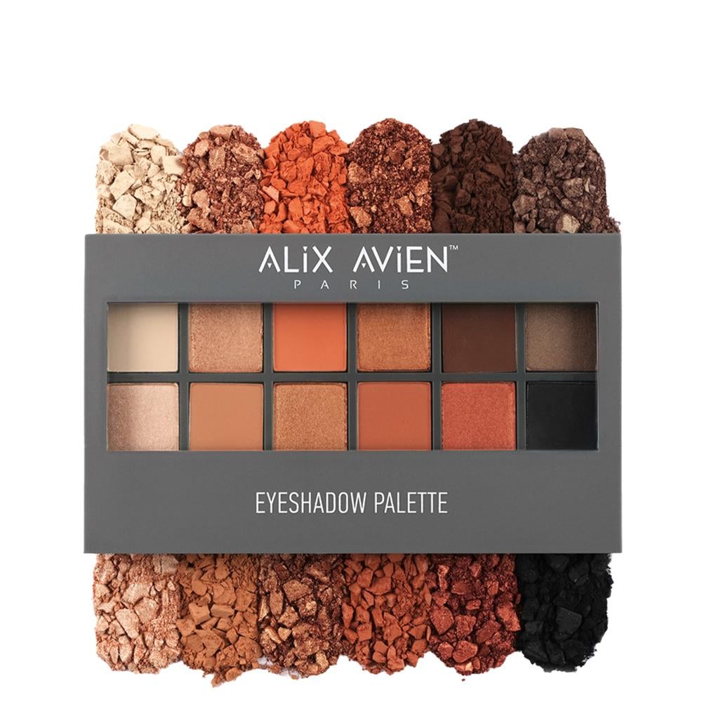 Палетка теней для век Alix Avien 555 Coffee Time 12х1,3 г (26416690)