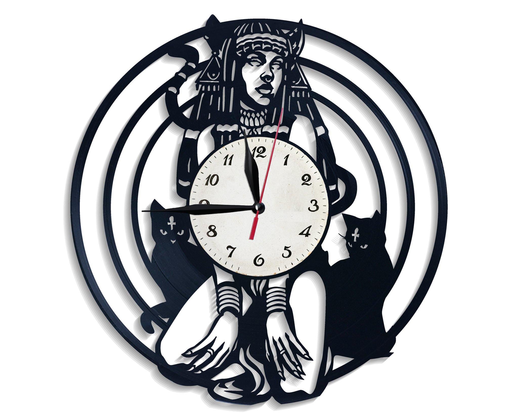 Часы настенные Египет 2608 из виниловой пластинки