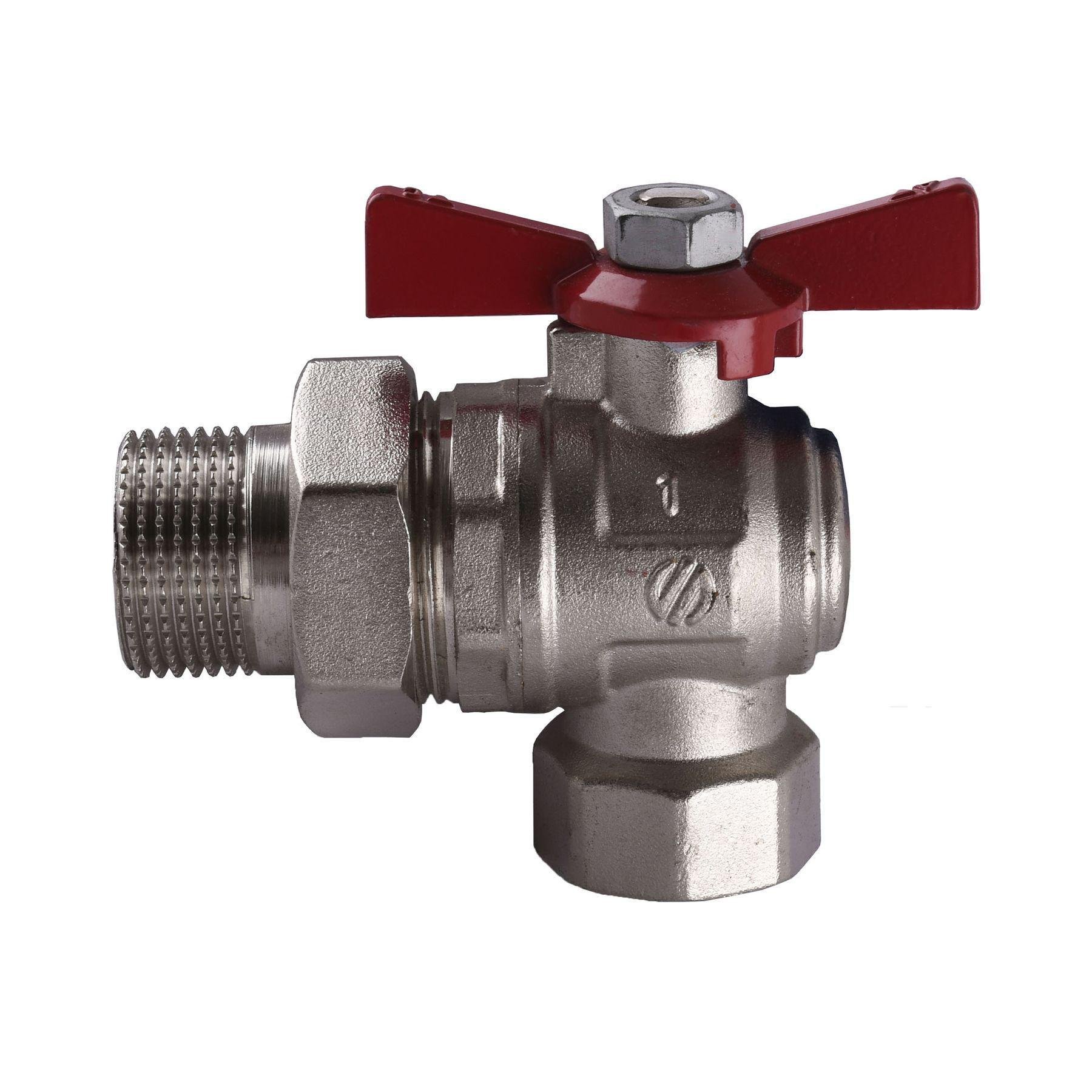 Кран шаровой Arco SENA 154305 угловой с американкой 1″ (GSR-000014971)