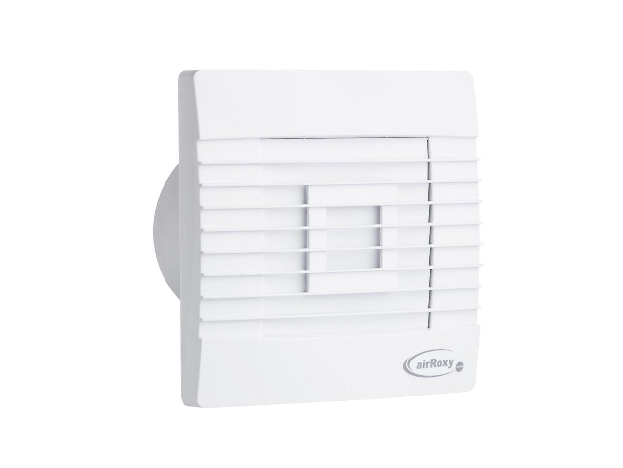 Вентилятор витяжний АirRoxy pRestige 100 ZG MS 01-029 з гравітаційними жалюзями та датчиком руху (01-029) - фото 2 Вентилятор витяжний АirRoxy pRestige 100 ZG MS 01-029 з гравітаційними жалюзями та датчиком руху (01-029) - фото 2