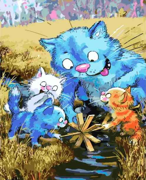 Картина по номерам Strateg Веселая рыбалка 40x50 см (SY6365)