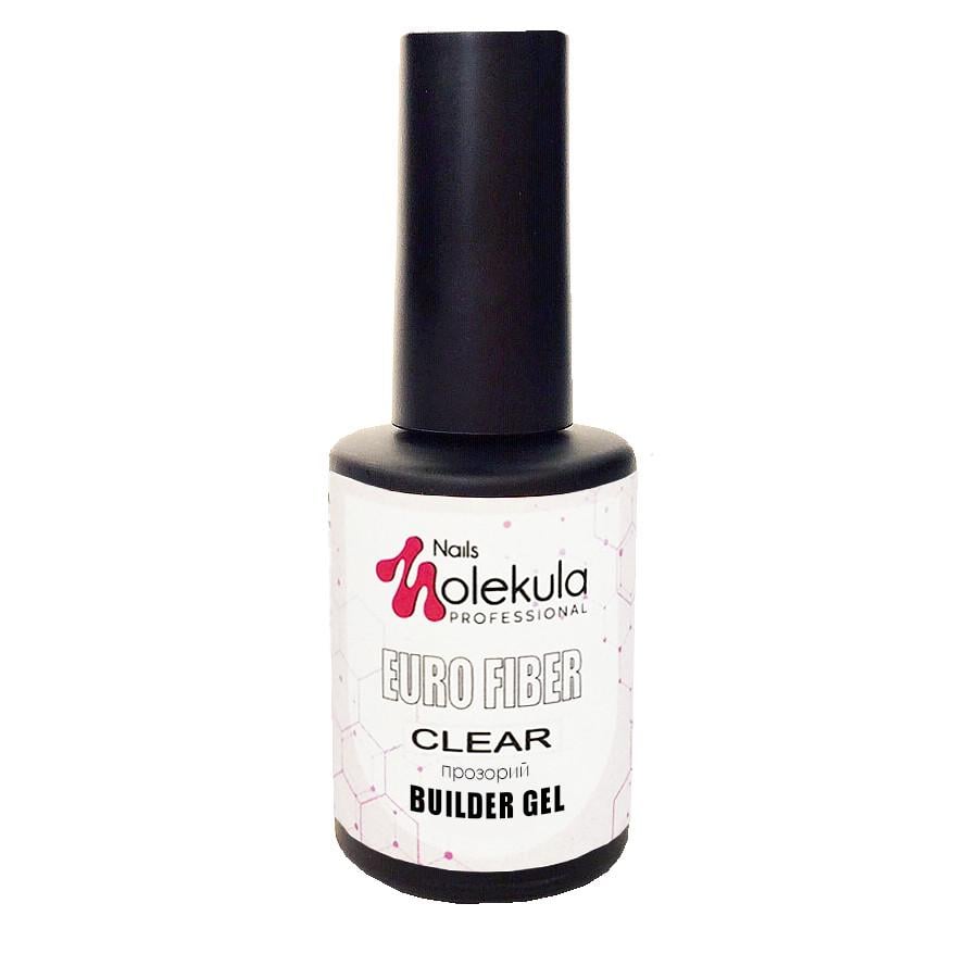 Гель-файбер Nails Molekula 12 мл Euro clear (66754446)