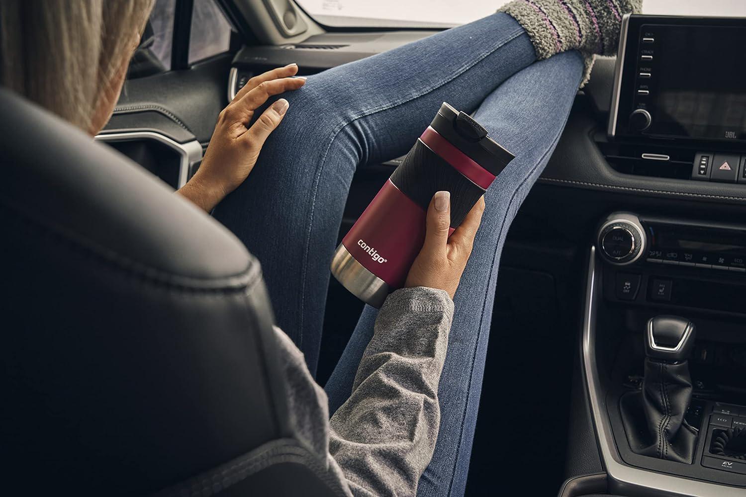 Термостакан Contigo Byron 2.0 0,47 л Розовый (2155587) - фото 9 Термостакан Contigo Byron 2.0 0,47 л Розовый (2155587) - фото 9