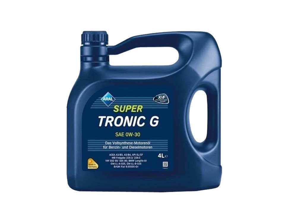 Моторна олива ARAL SuperTronic G A3/B3/B4 SL/CF 0W-30 4 л (154FF3)