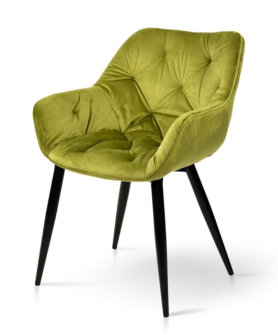 Кресло для кухни Парадиз HC-R18 Черный/Оливковый (А0055039)