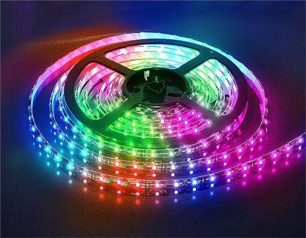 Светодиодная линейка AVT 60-RGB-5050-220V-8W/м IP65 15х7 мм (1022501)