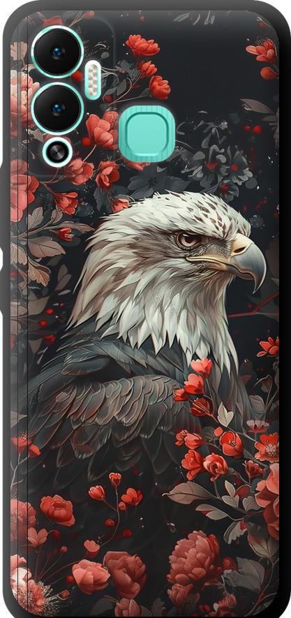 Чехол на Infinix Hot 12 Play Цветочный страж (6102b-2759-42517)