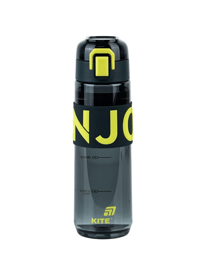 Бутылка KITE для воды 680 мл Черно-желтый (K25-1233-1)