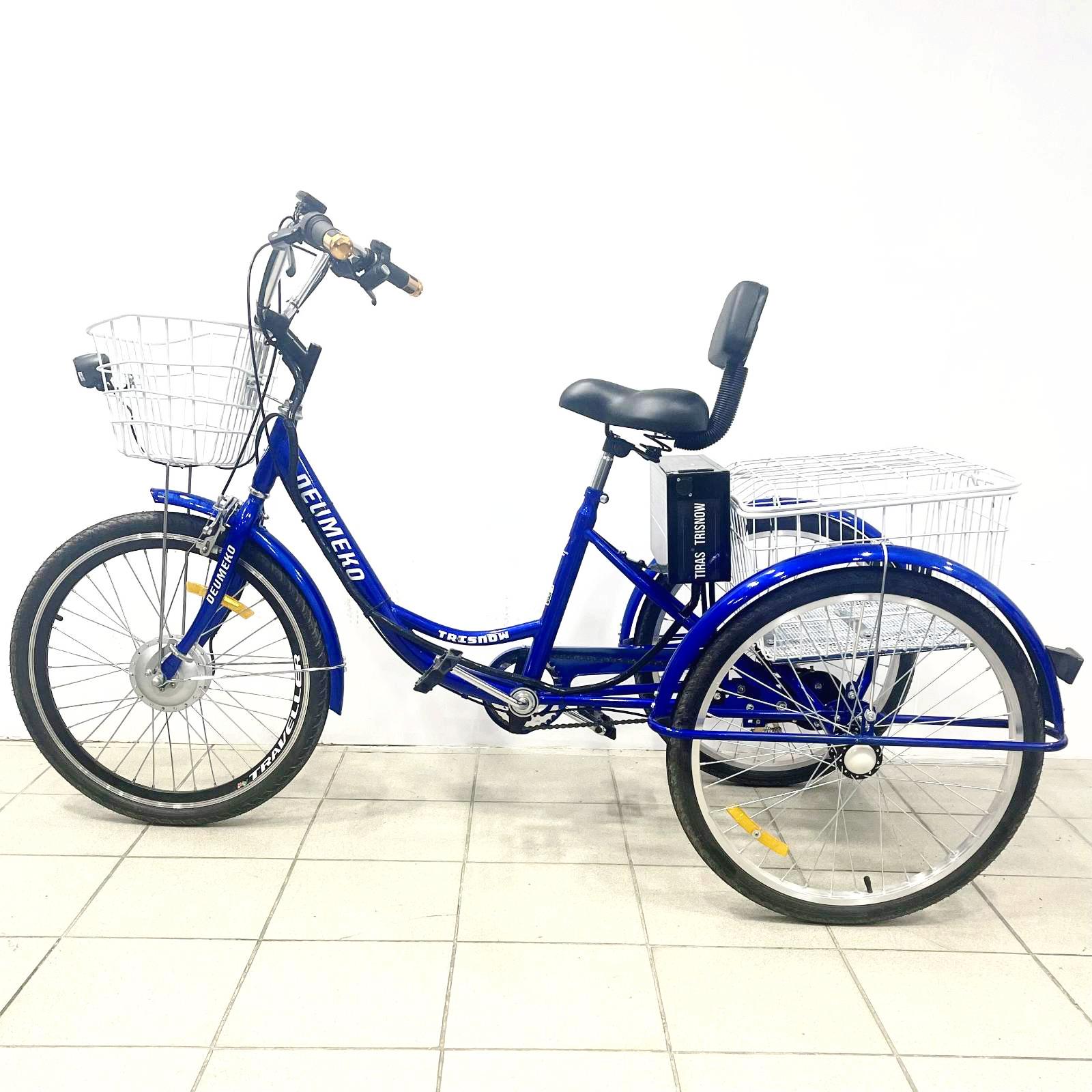 Електровелосипед триколісний Tiras DeumekoTrisnow2424 36V/350W 20Ah