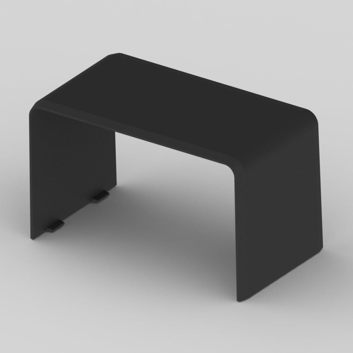 Соединитель KOPOS для короба PK 90x55 мм ПВХ Черный (8402_FB)