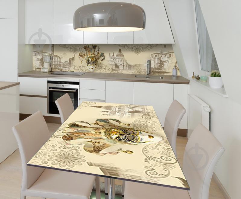 Наклейка виниловая на стол Zatarga  "Карнавальная Маска" 650х1200 мм Z181742/1st