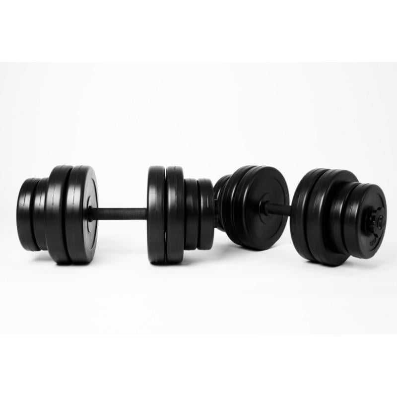 Гантели композитные со сменными дисками разборные NEO-SPORT 2 шт. 16 кг