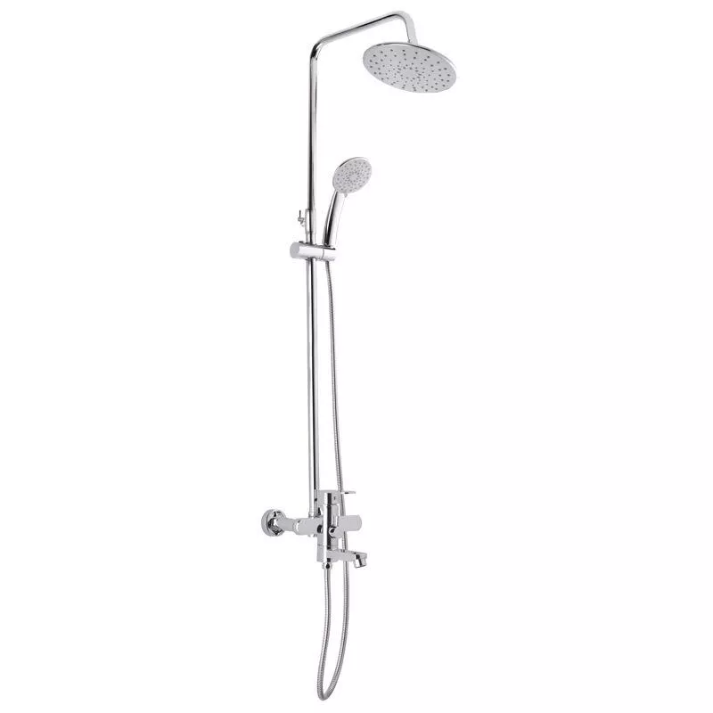 Душевая система Wezer WOG16-153 поворотное излияние Хром