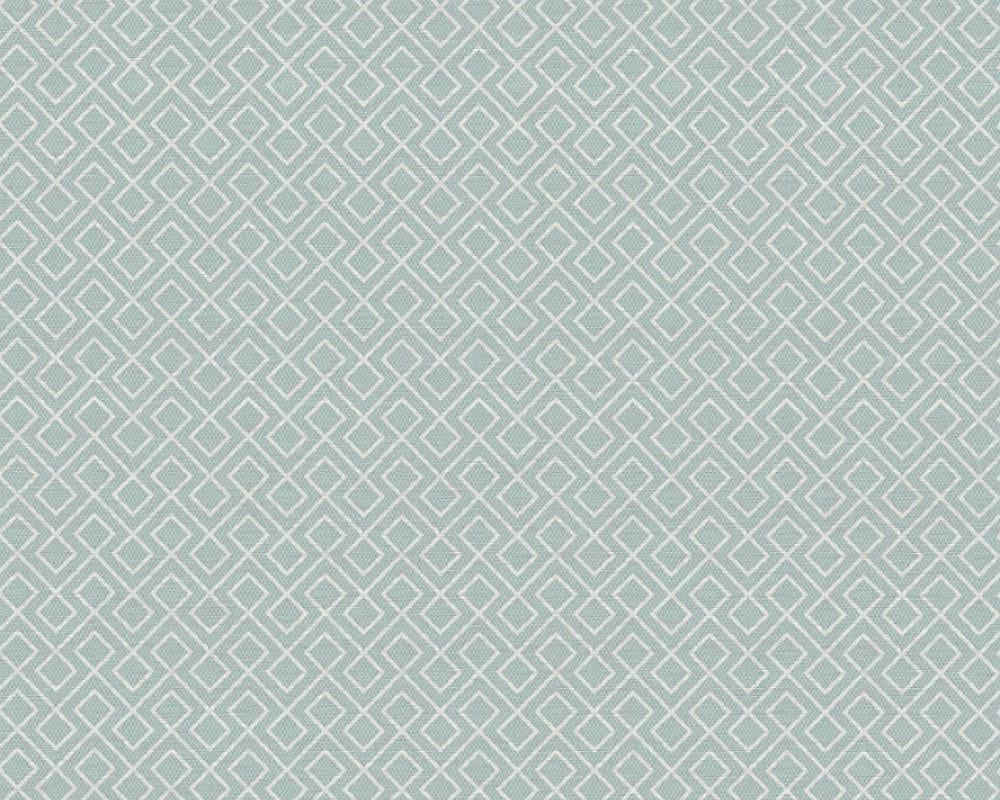 Шпалери вінілові на флізеліновій основі A.S.creation Bjorn Бірюзовий (35180-4)