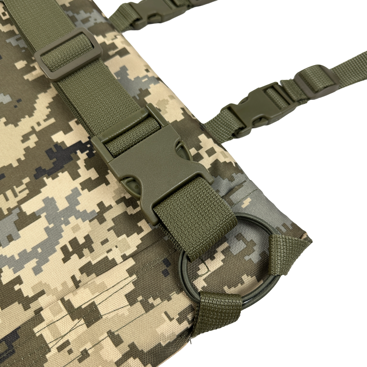 Каремат п'ятиточка трьохсекційна Kiborg П-3 оксфорд Піксельний (878) - фото 4 Каремат п'ятиточка трьохсекційна Kiborg П-3 оксфорд Піксельний (878) - фото 4