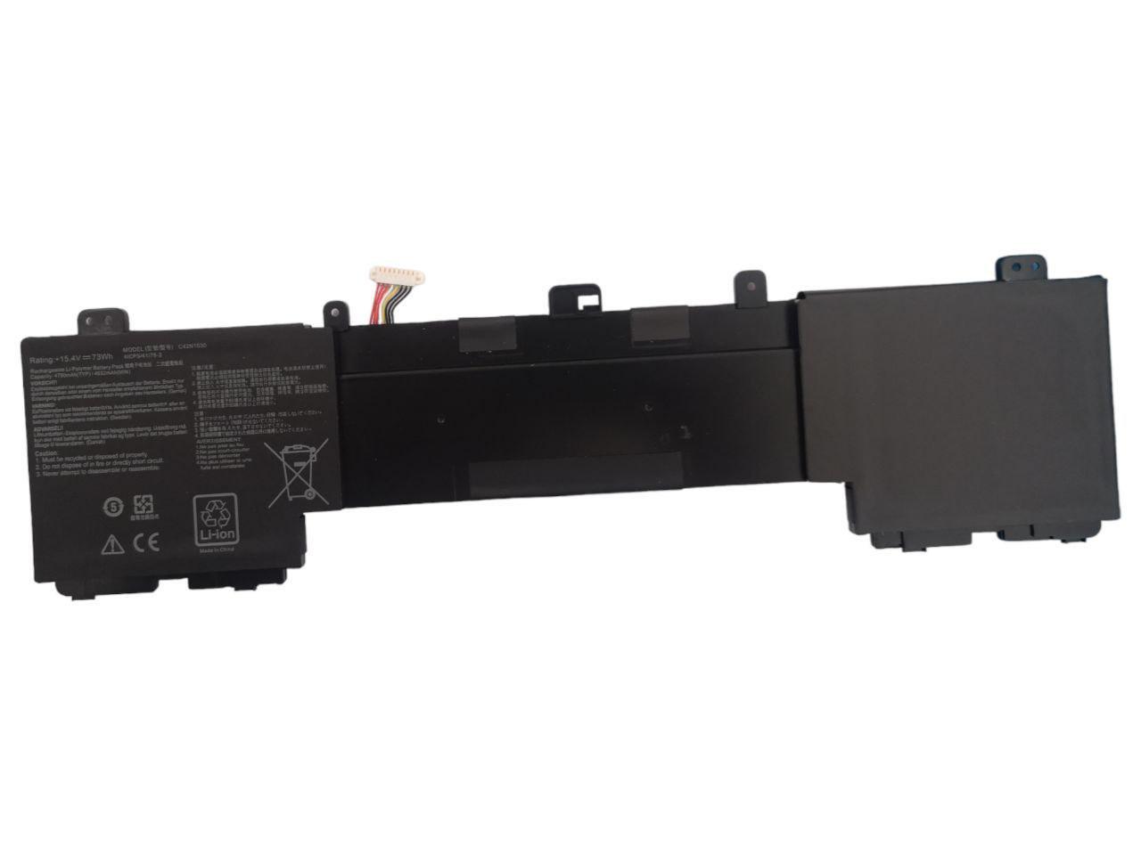 Аккумулятор для Asus ZenBook Pro UX550V/UX550VD/UX550VE-BN013TC/0B200-02520000/C42N1630 4790 mAh 73Wh (22359387)