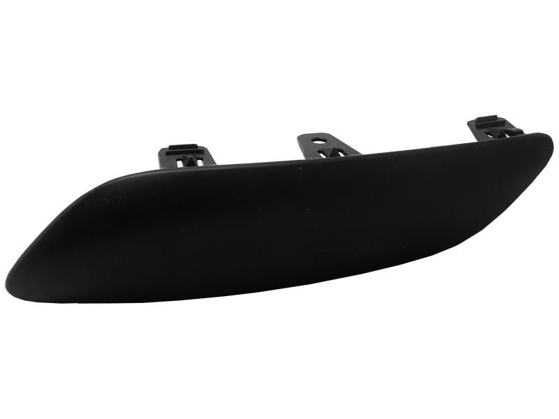 Молдінг лівий для переднього бампера PEUGEOT 207 Чорний (KH5508 925)