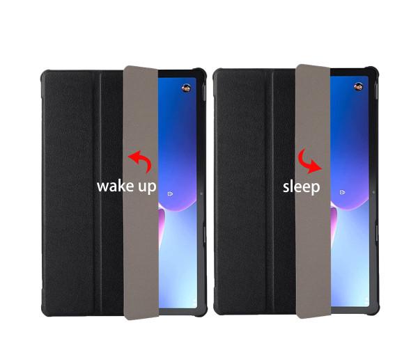 Чехол-книжка Custer Magnet Flip Cover для Lenovo Tab M10 3rd Gen Черный - фото 2 Чехол-книжка Custer Magnet Flip Cover для Lenovo Tab M10 3rd Gen Черный - фото 2
