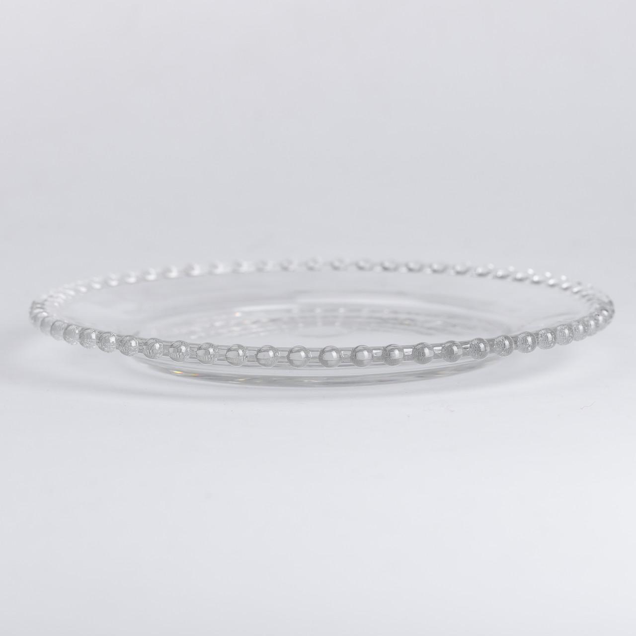 Тарілка десертна Перлини скляні 18,5 см (6011) - фото 5 Тарілка десертна Перлини скляні 18,5 см (6011) - фото 5