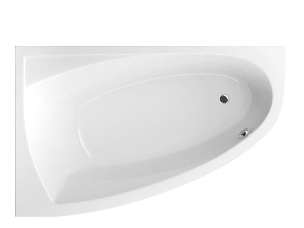 Ванна акриловая Radaway RINEIA 150x095 WA1-31-150x095LS/ножки NWE-68/сифон R135L