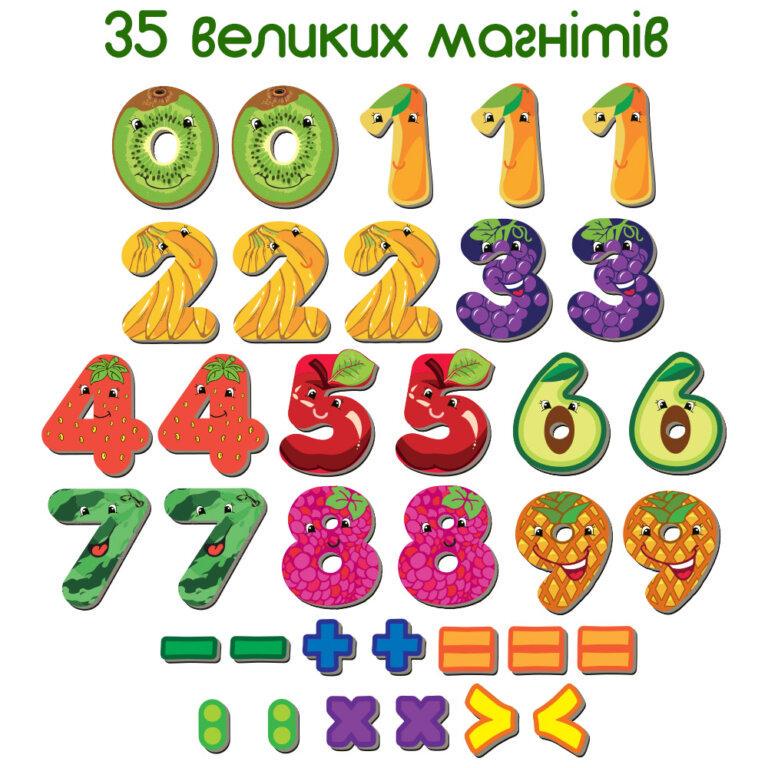 Набір магнітів Magdum Цифри (ML4031-37) - фото 2
