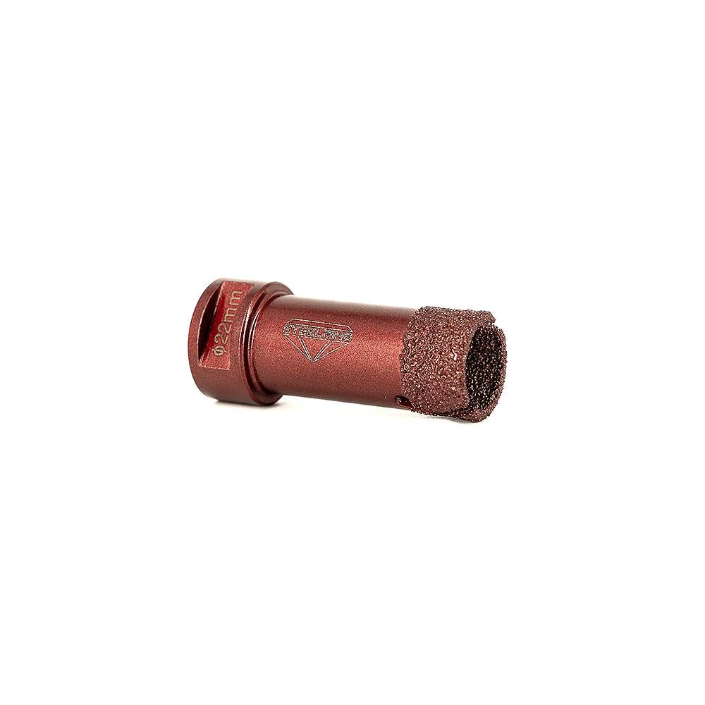 Коронка алмазная STEELRING под болгарку 22 мм Red (VBDD22)
