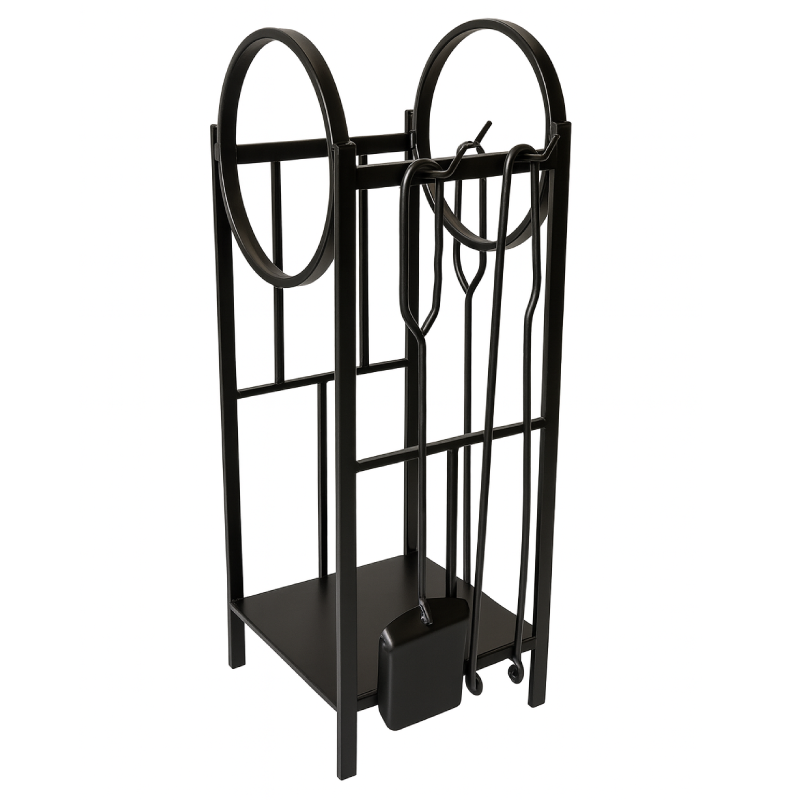 Набір для каміну кований LOFT №8 Чорний (28151071)