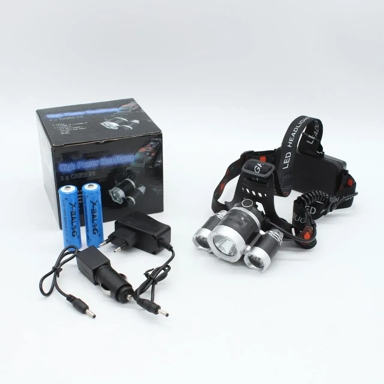 Фонарь налобный аккумуляторный RJ 3000 от сети/прикуривателя (123456819) - фото 11 Фонарь налобный аккумуляторный RJ 3000 от сети/прикуривателя (123456819) - фото 11