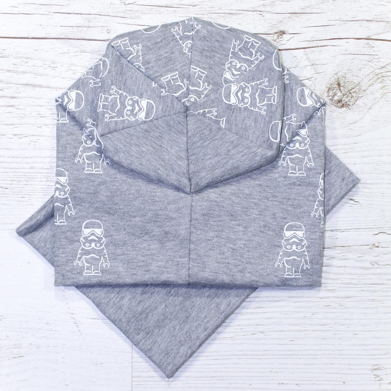 Детская шапка с хомутом Кahta "Star Wars" р. 52-56 (OC-441)