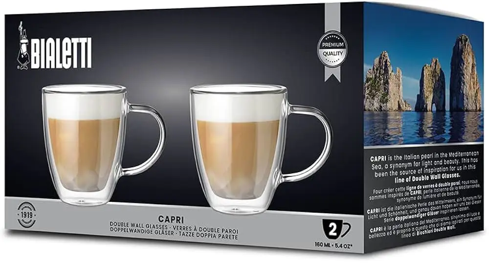 Стаканы с двойными стенками Bialetti Capri 350 мл 2 шт. (99DBW008) - фото 2