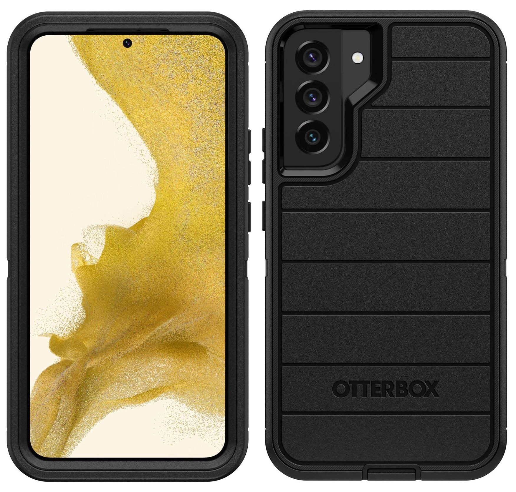 Чехол противоударный с клипсой подставкой OtterBox Defender Series Pro для Samsung Galaxy S22 (6.1") Black - фото 10