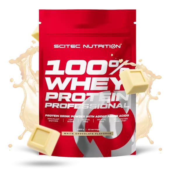 Протеин Scitec Nutrition Whey Protein Professional White chocolate 500 г