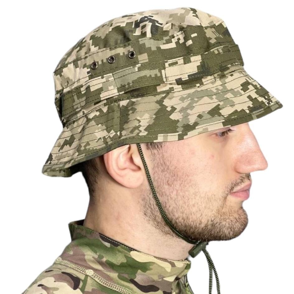 Панама літня Ranger з місцем під шеврон Піксель (RA8935) - фото 2 Панама літня Ranger з місцем під шеврон Піксель (RA8935) - фото 2