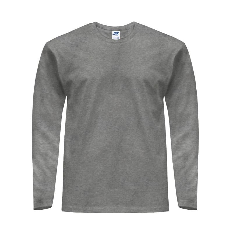 Футболка JHK REGULAR T-SHIRT LS Размер XS Цвет темно-серый меланж (GM)