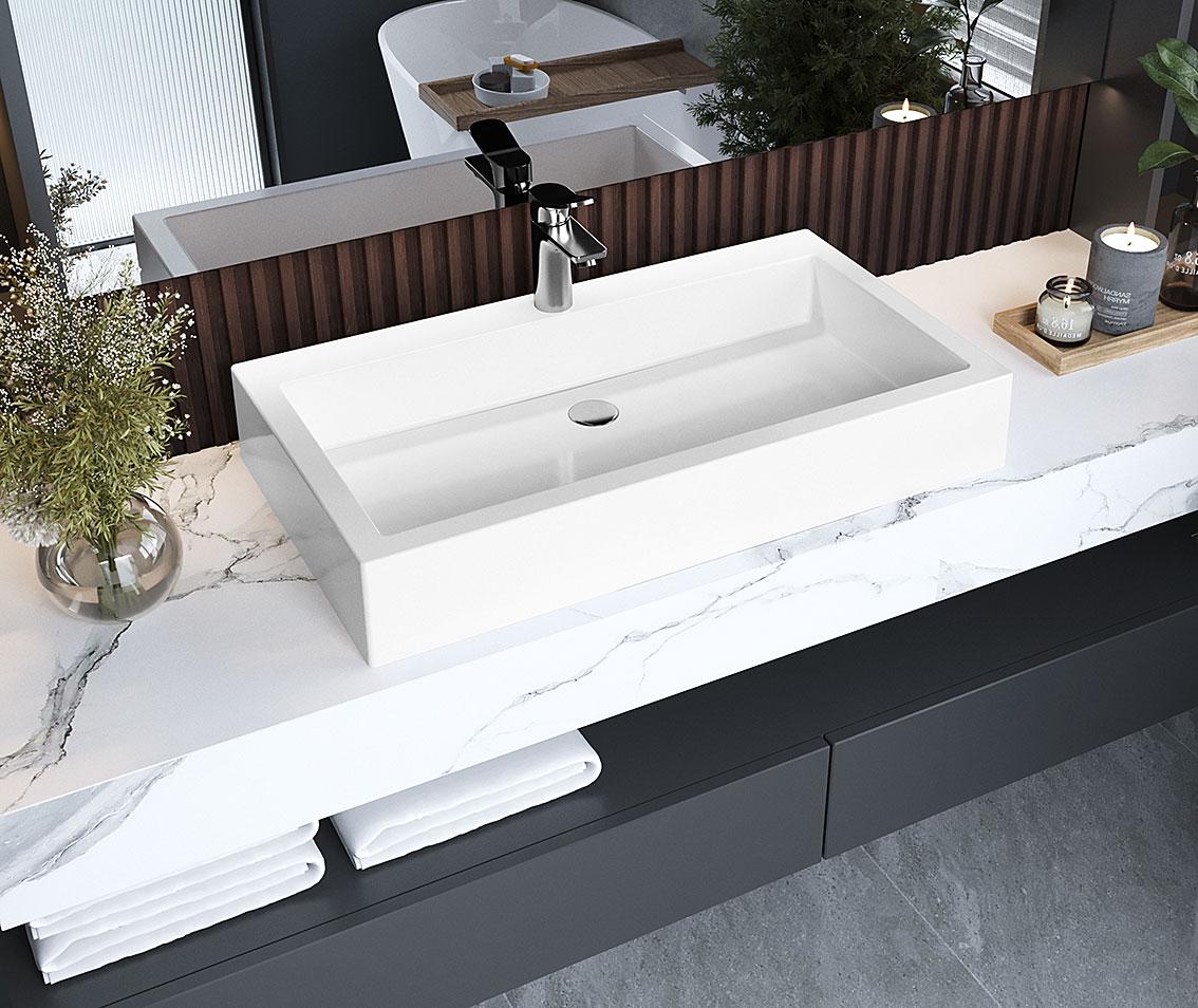 Умивальник накладний Luxor Revolt 80 (33450346)