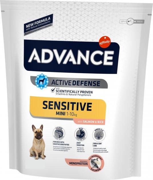 Корм сухой для собак Advance Dog mini Sensitive Salmon & Rice 700 г (965805)