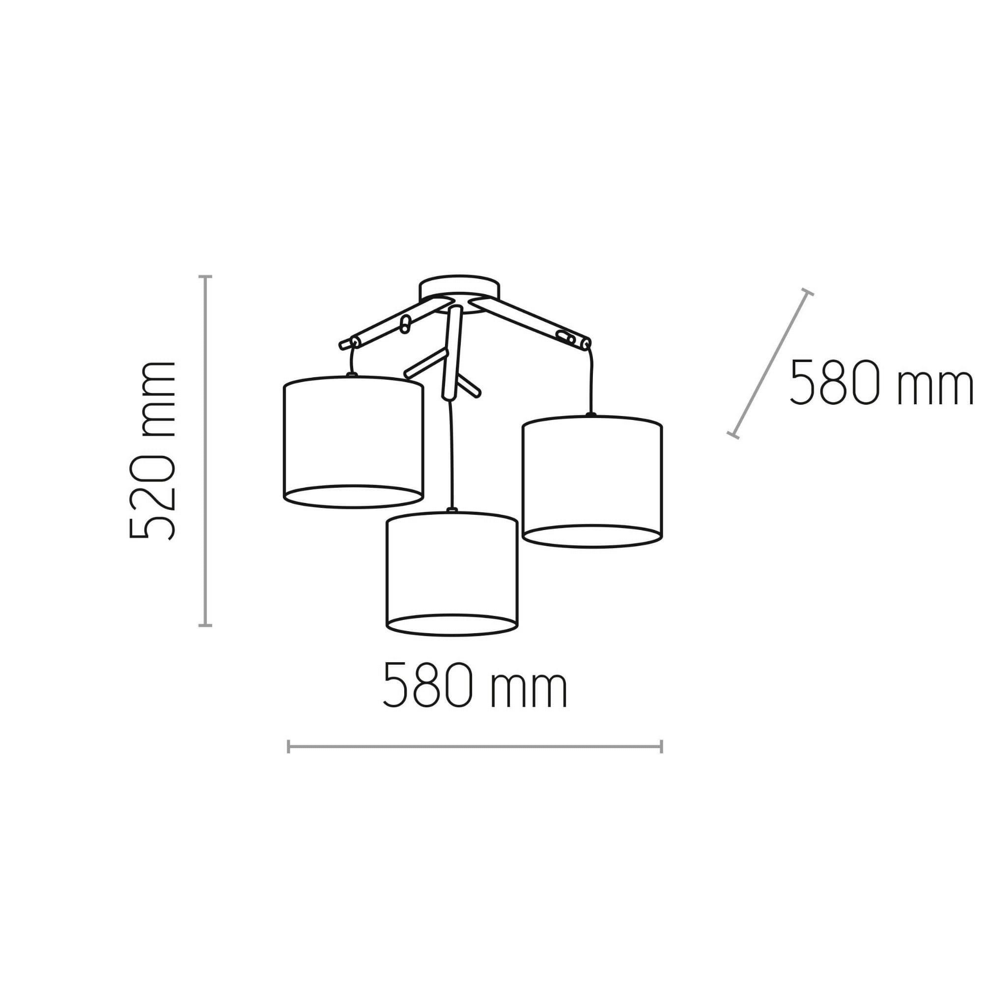 Люстра TK Lighting 6553 Albero White - фото 4