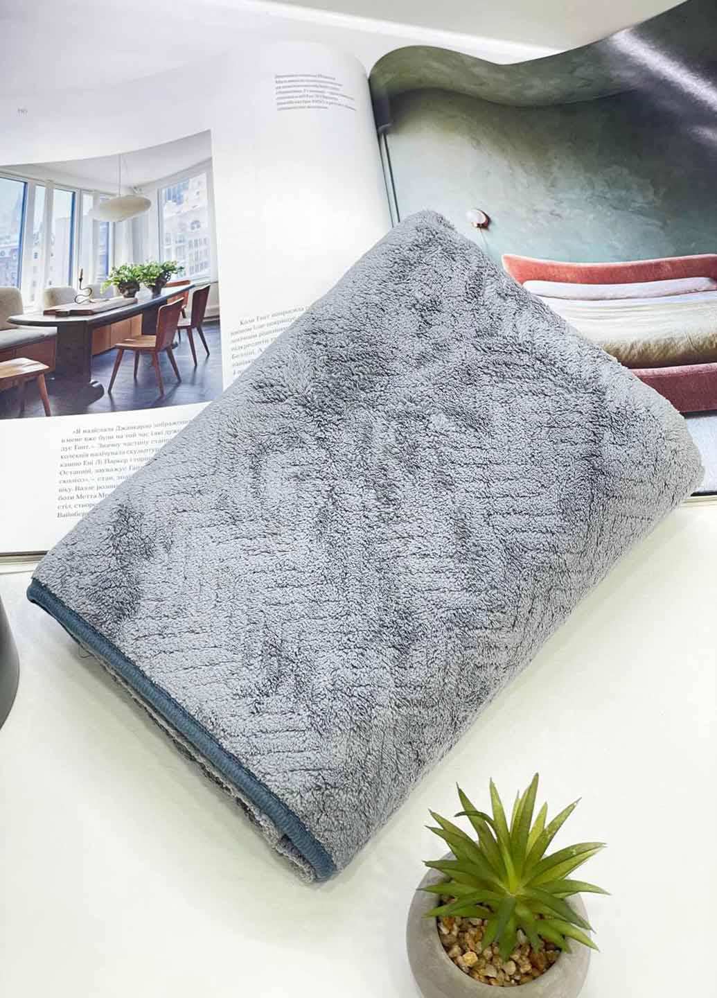 Рушник лицевий мікрофібра 100х50 см (76м-6) - фото 1