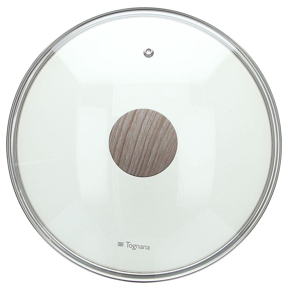 Крышка Tognana Grancucina Wooden 24 см стекло Прозрачный (V7558W50WNT)