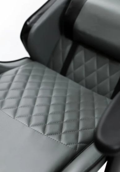 Крісло геймерське Raptor gray з підставкою для ніг/ергономічною спинкою - фото 4 Крісло геймерське Raptor gray з підставкою для ніг/ергономічною спинкою - фото 4