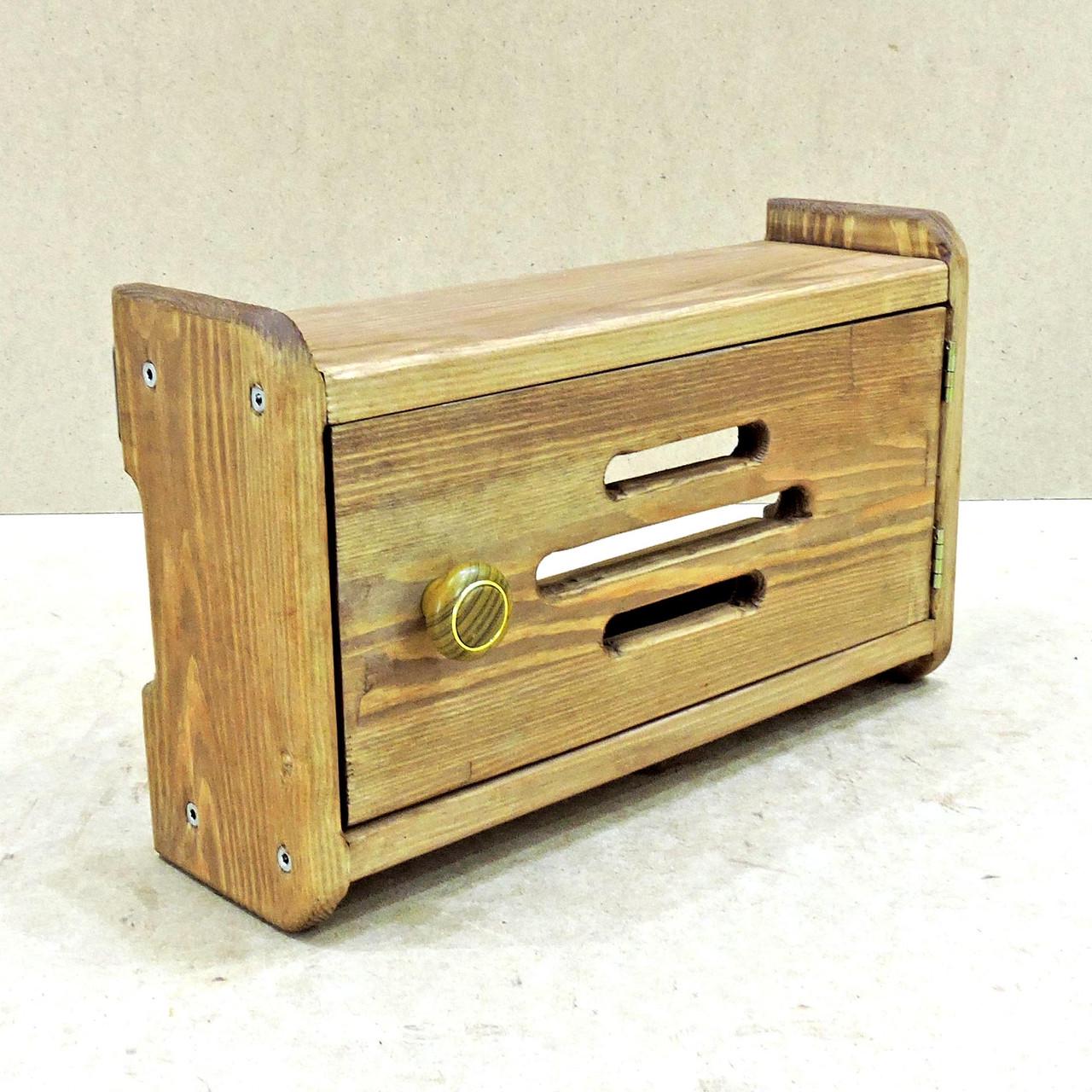 Полка для роутера из дерева Кейла Мускат (ПВР-000607)