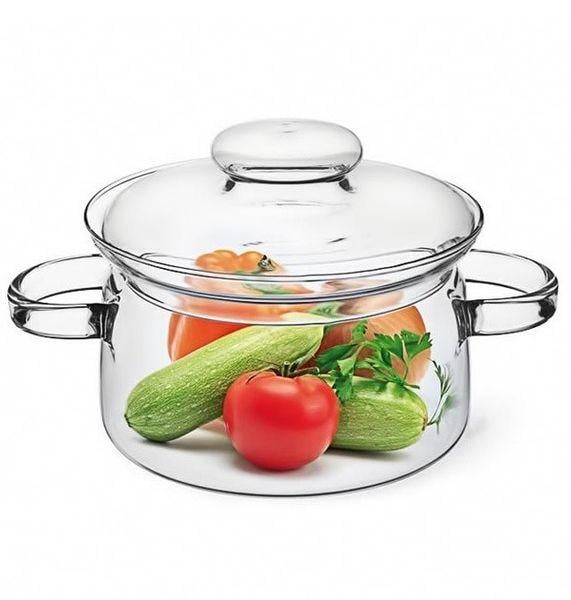 Kаструля Simax Nyko 1,5 л скло з кришкою (s6063) - фото 4 Kаструля Simax Nyko 1,5 л скло з кришкою (s6063) - фото 4