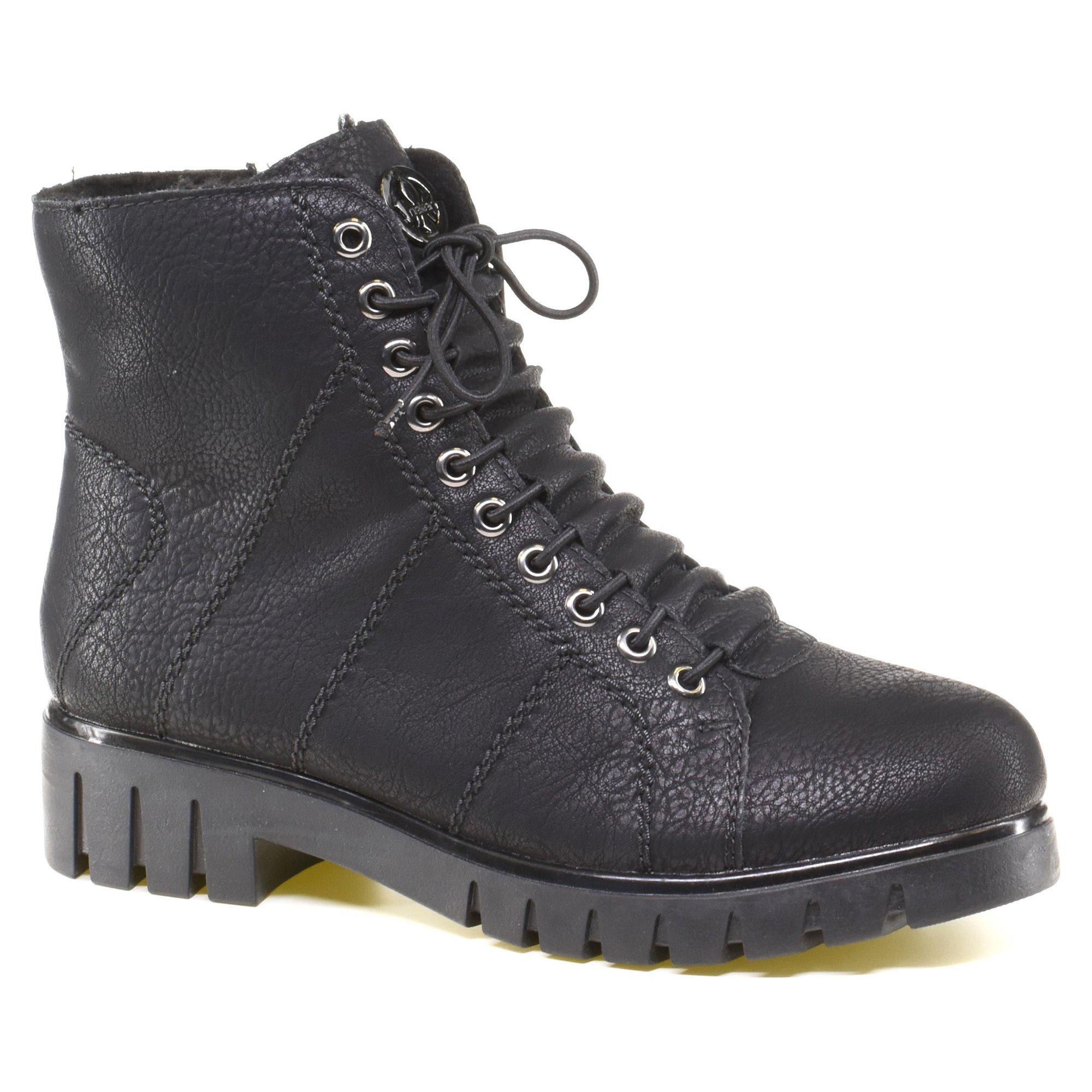 Ботинки зимние женские Rieker р. 36 Черный (013327-36)