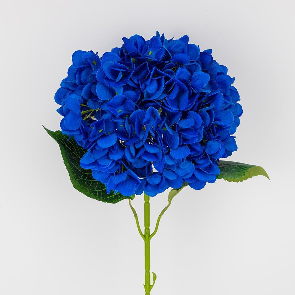 Гортензия искусственная 67 см 3 комплекта Синий (2026-009/blue)