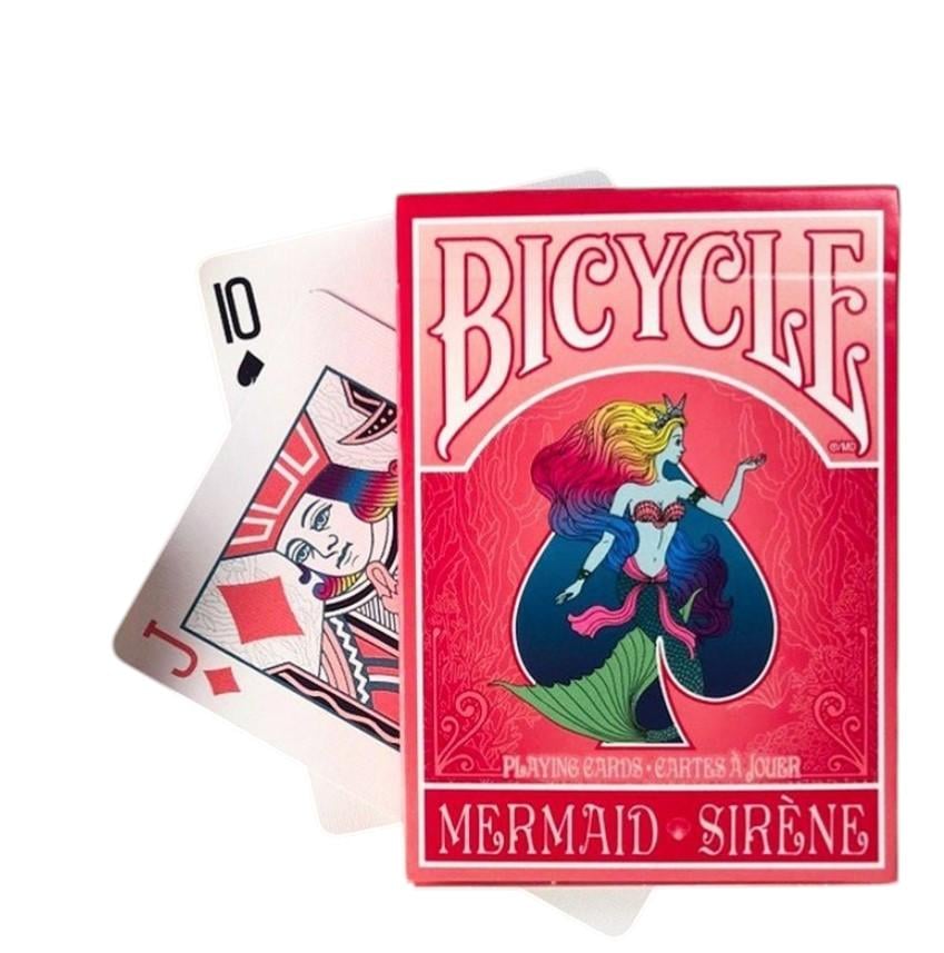 Карти гральні BICYCLE MERMAID Червоний (8585053829904)
