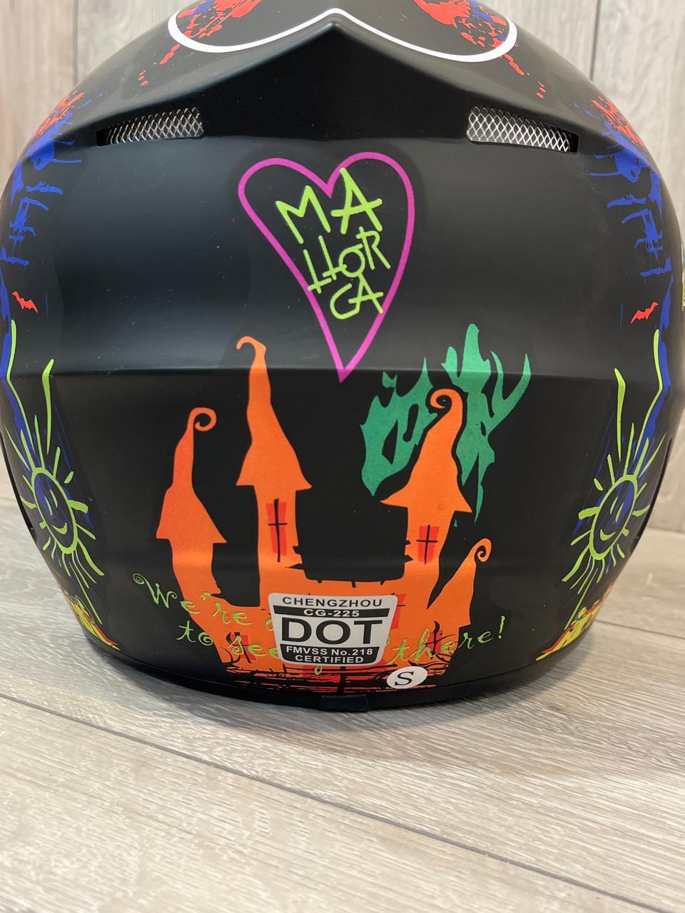 Шлем мотоциклетный Chengzhou CG-225 S DOT сертифицирован - фото 4