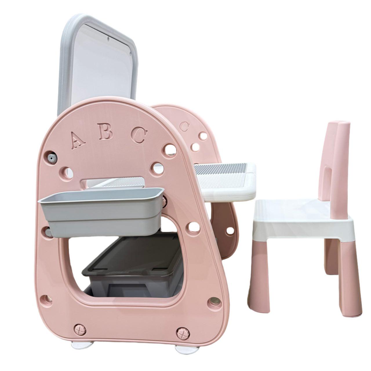 Столик с двухсторонней поверхностью для конструкторов для творчества