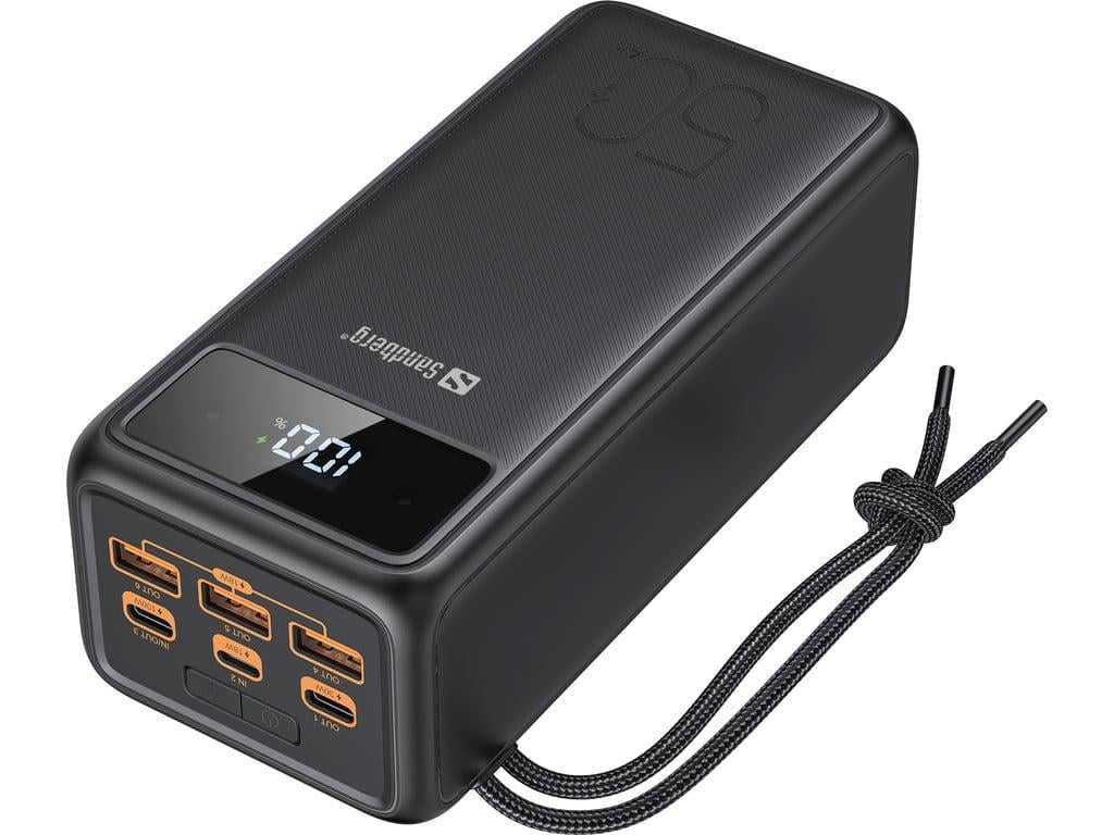 Повербанк Sandberg PD 50000 mAh 130W PD Black (420-75)