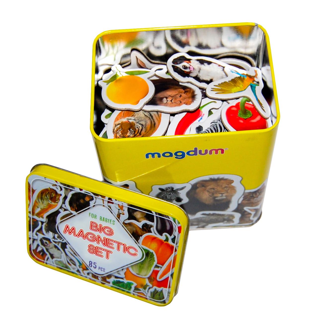 Подарунковий набір магнітів Magdum Дитячий світ 85 магнітів (ML4031-61 EN)